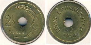 2 1\2 Kurush Turquie (1923 - )  